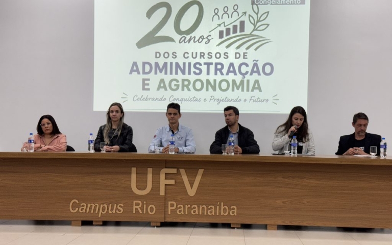 Cursos de Administração e Agronomia celebram 20 anos de história na UFV Campus Rio Paranaíba